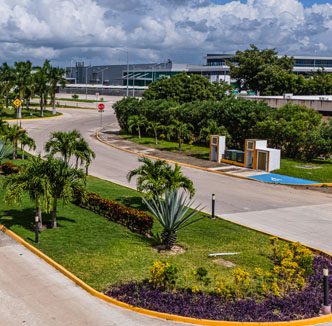 Strade interne del Central Business Park di Mérida