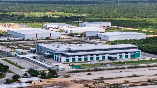 Panoramica sul Central Business Park di Mérida